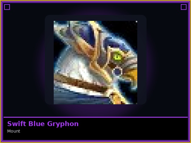 Swift Blue Gryphon