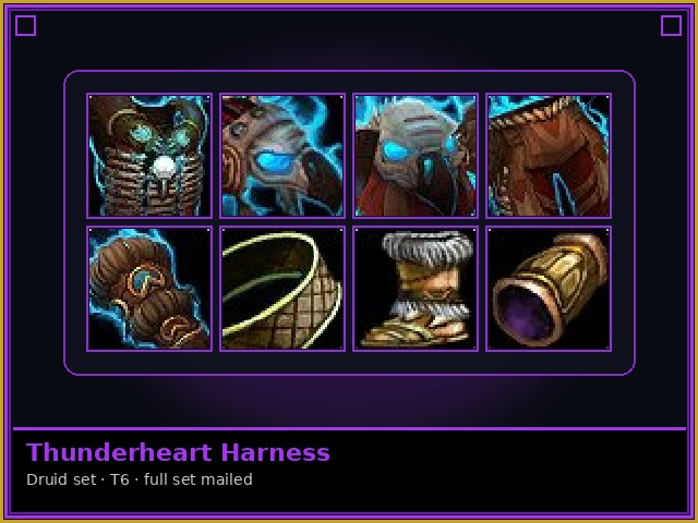 Druid · T6 — Thunderheart Harness