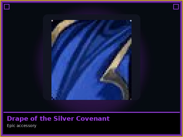 Drape of the Silver Covenant